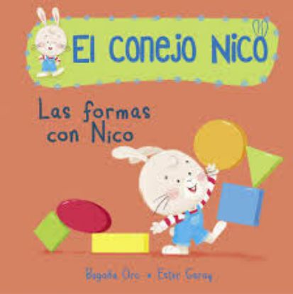 Picture of El conejo Nico. Las formas con Nico
