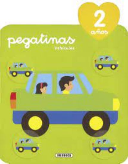 Picture of Pegatinas. Vehículos (2 years old/años)