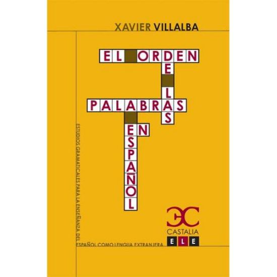 Picture of El orden de las palabras en español