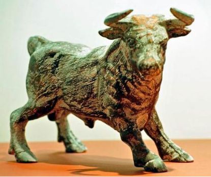 Picture of Toro bronce rústico grande                                                                                                      