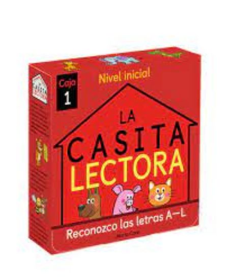 Picture of La casita lectora. Reconozco las letras A-L. Nivel inicial. Caja 1