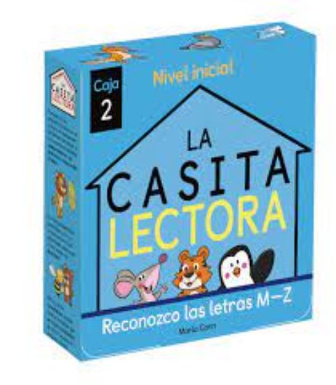 Picture of La casita lectora. Reconozco las letras M-Z. Nivel inicial. Caja 2 
